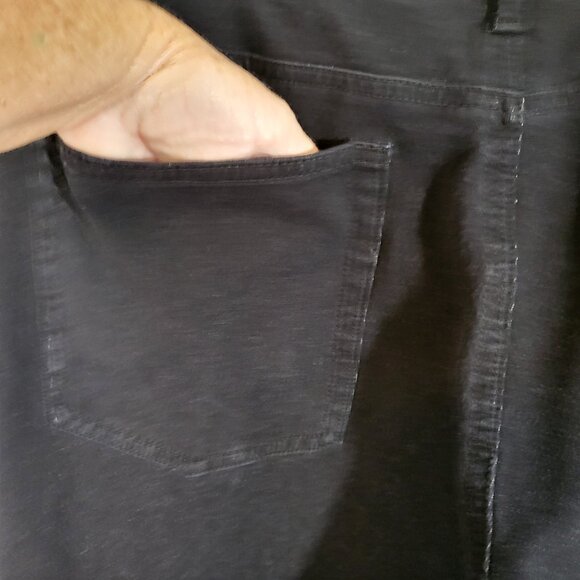 Dream Jeannes by Quacker Factory Women's Stretch Jeans Size 14 Black - Picture 9 of 12